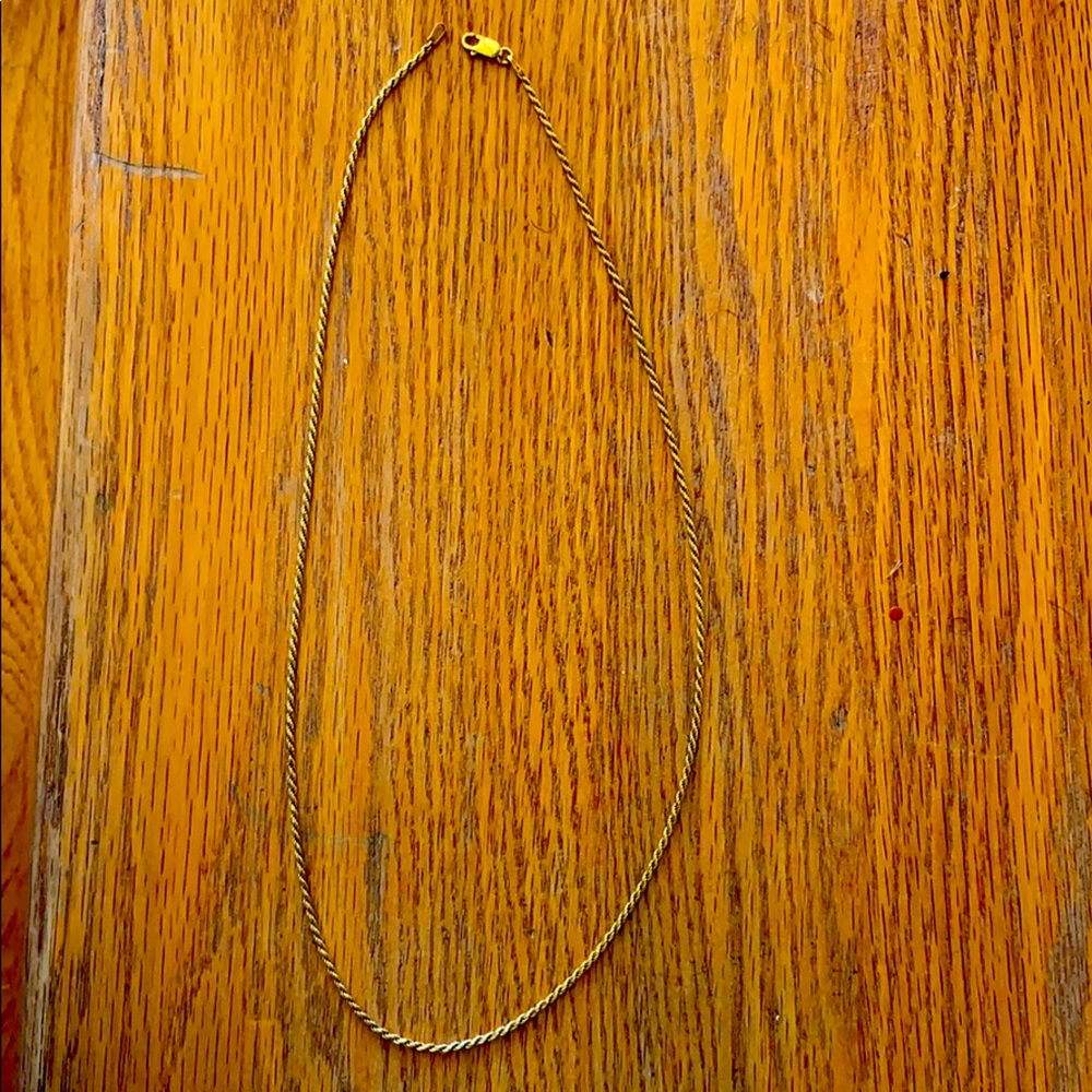 Light Rope Gold Chain